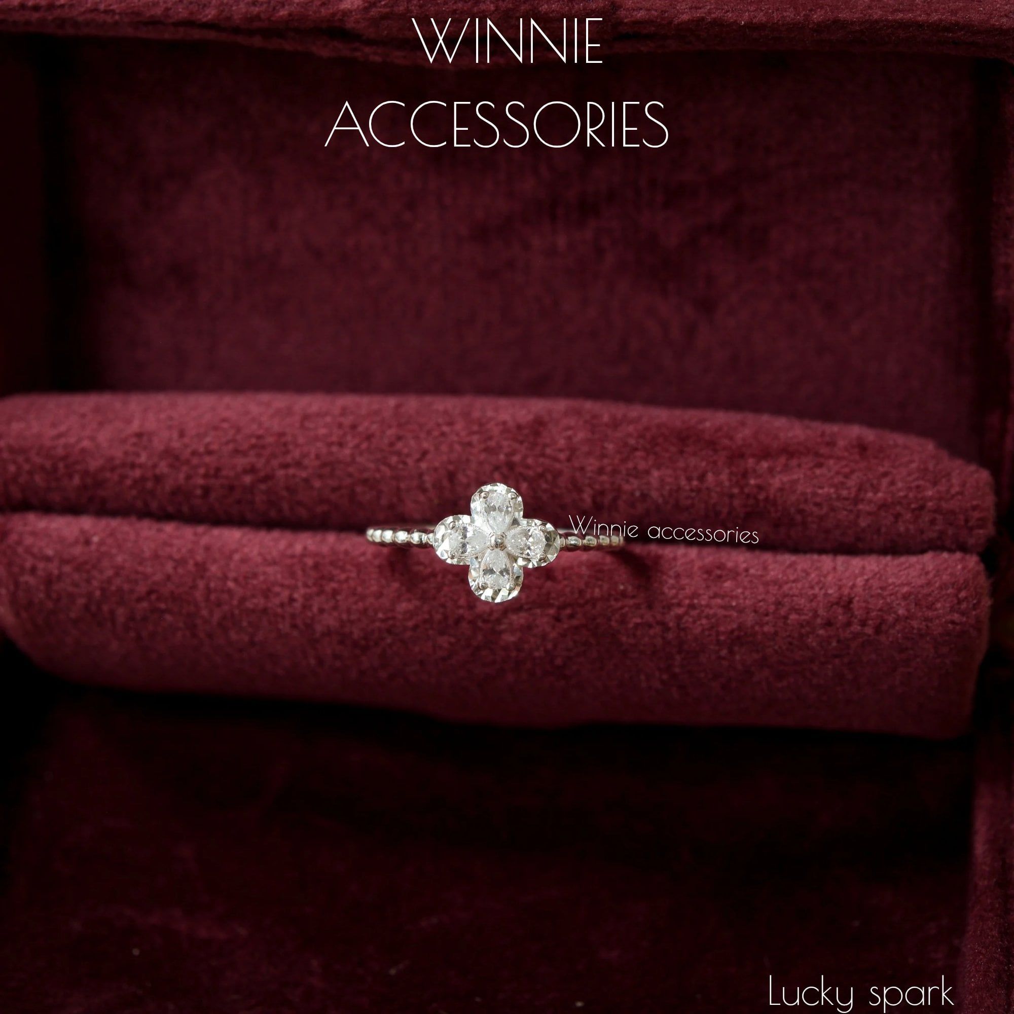  Nhẫn Bạc S925 Lucky spark 