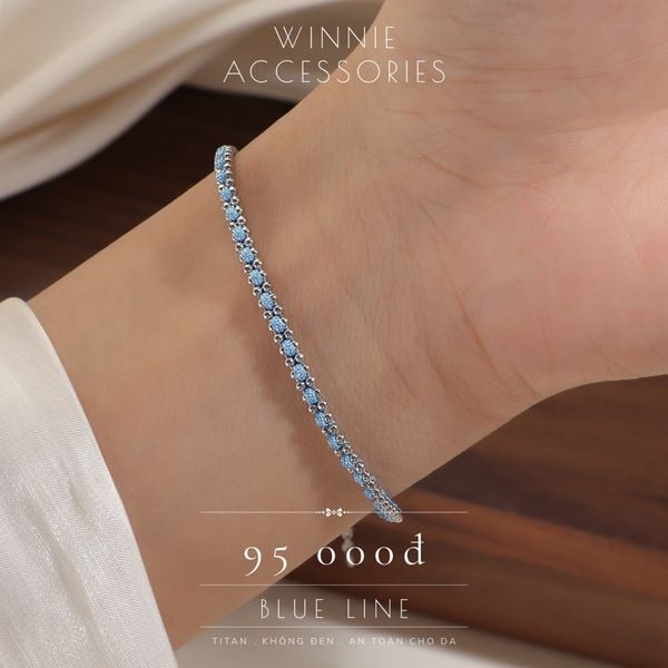  Lắc tay Titan Blue line 