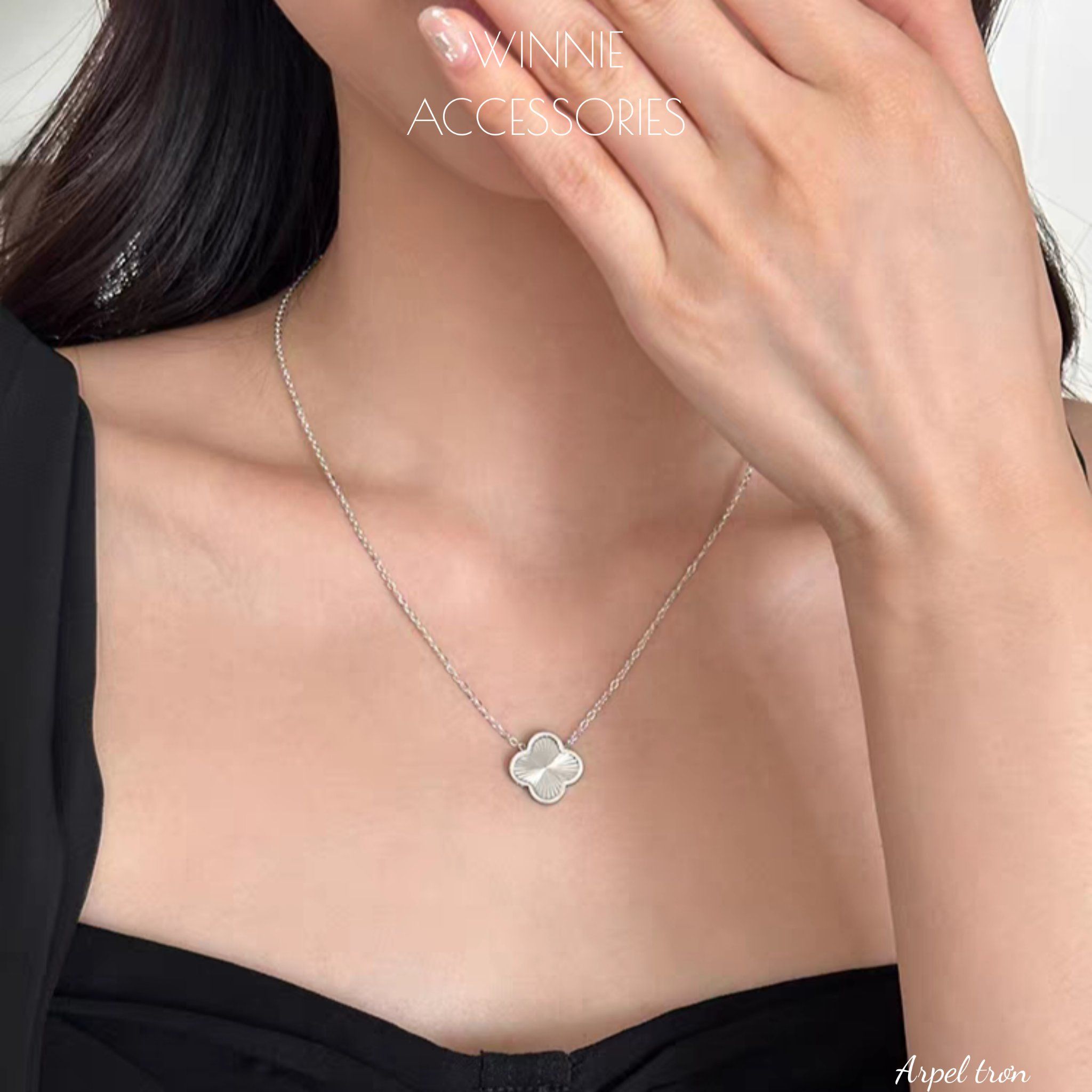  Dây chuyền Titan Arpel trơn 