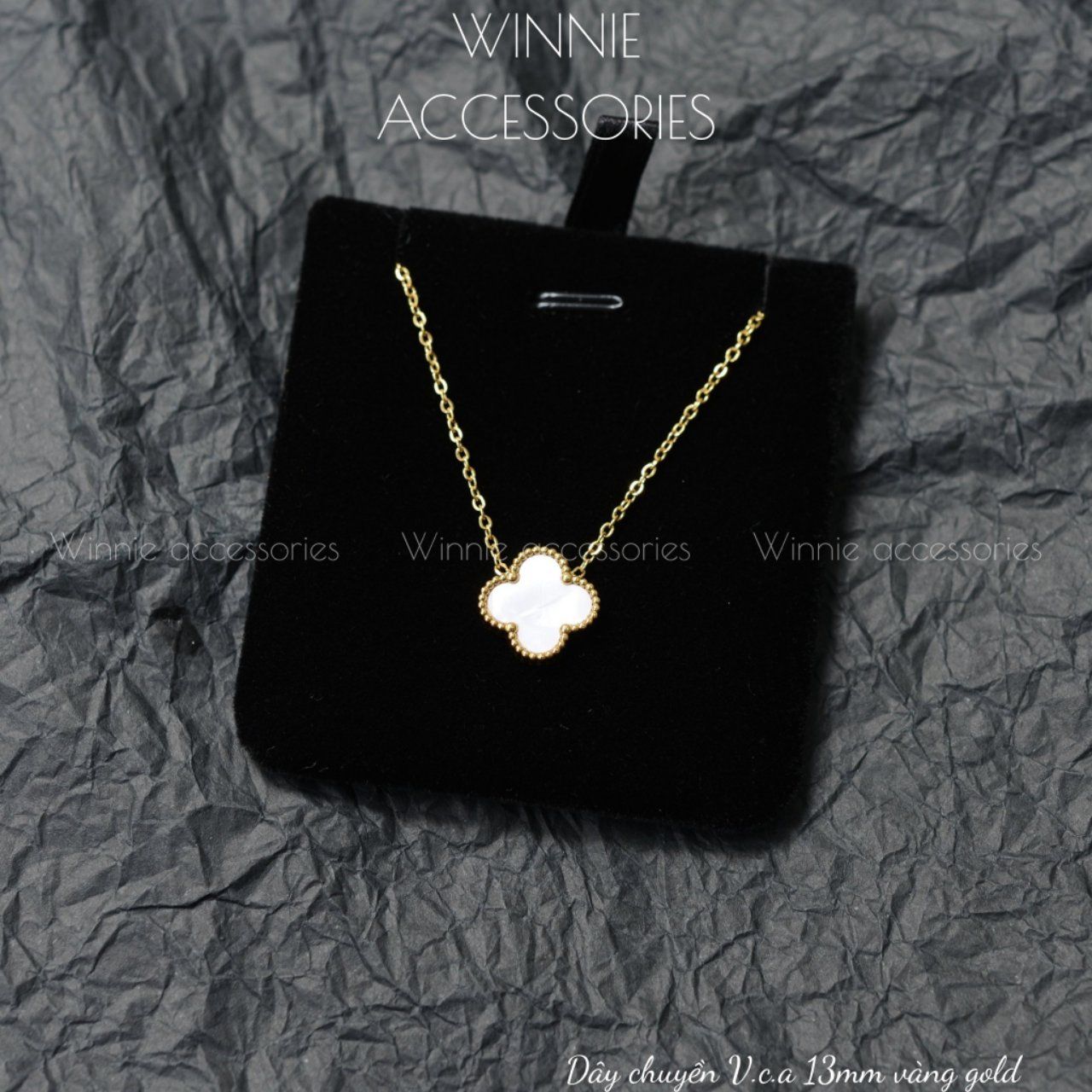  Dây chuyền titan VCA 13mm VG 