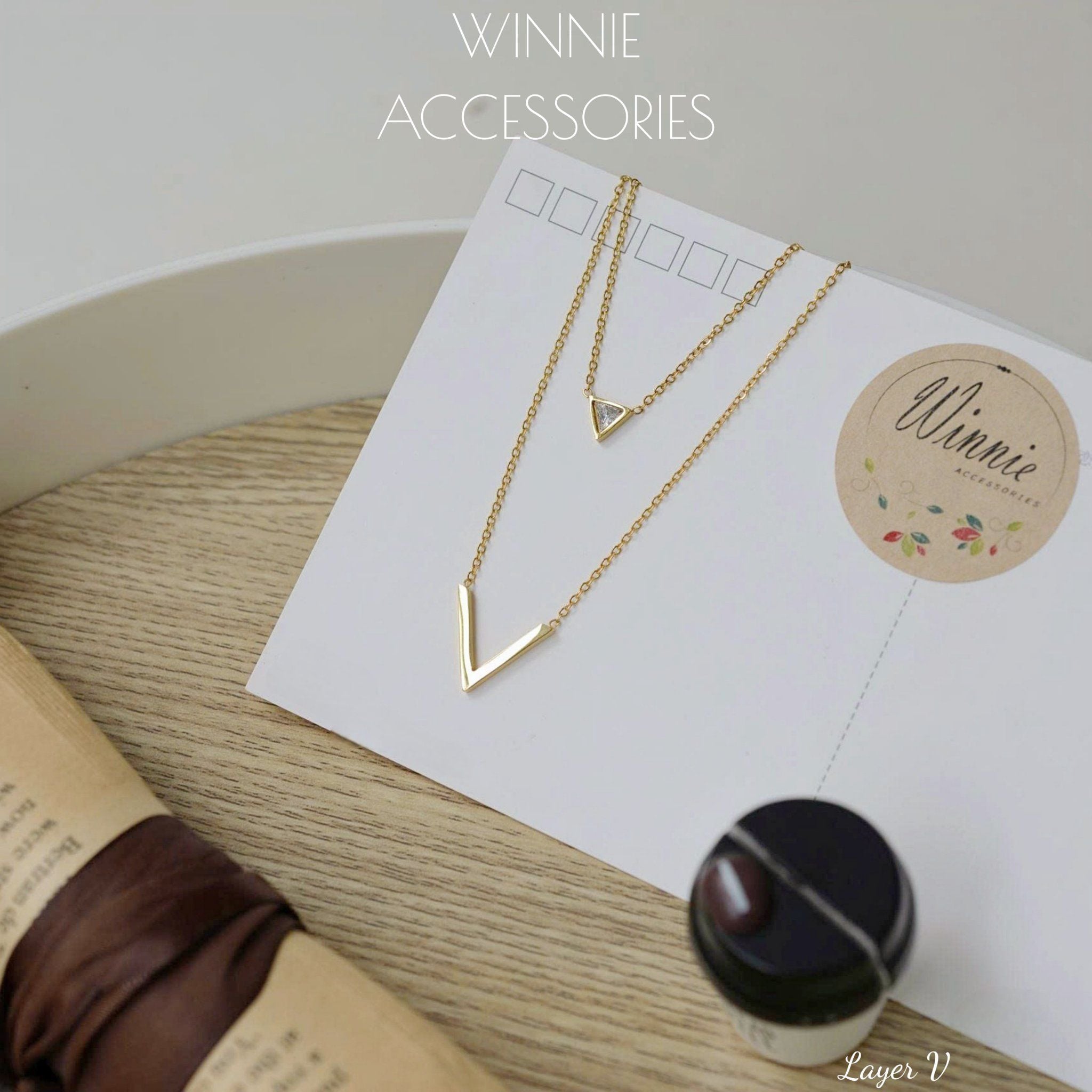  Dây chuyền titan Layer V 