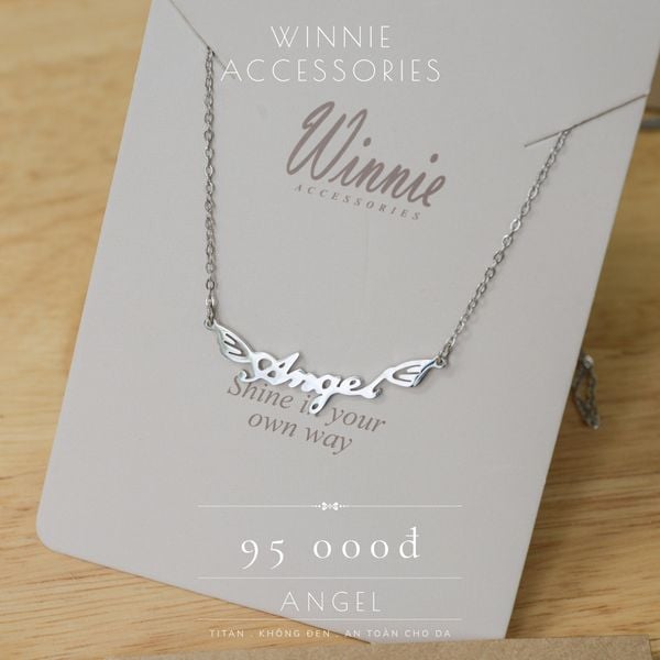  Dây chuyền titan Angel B 
