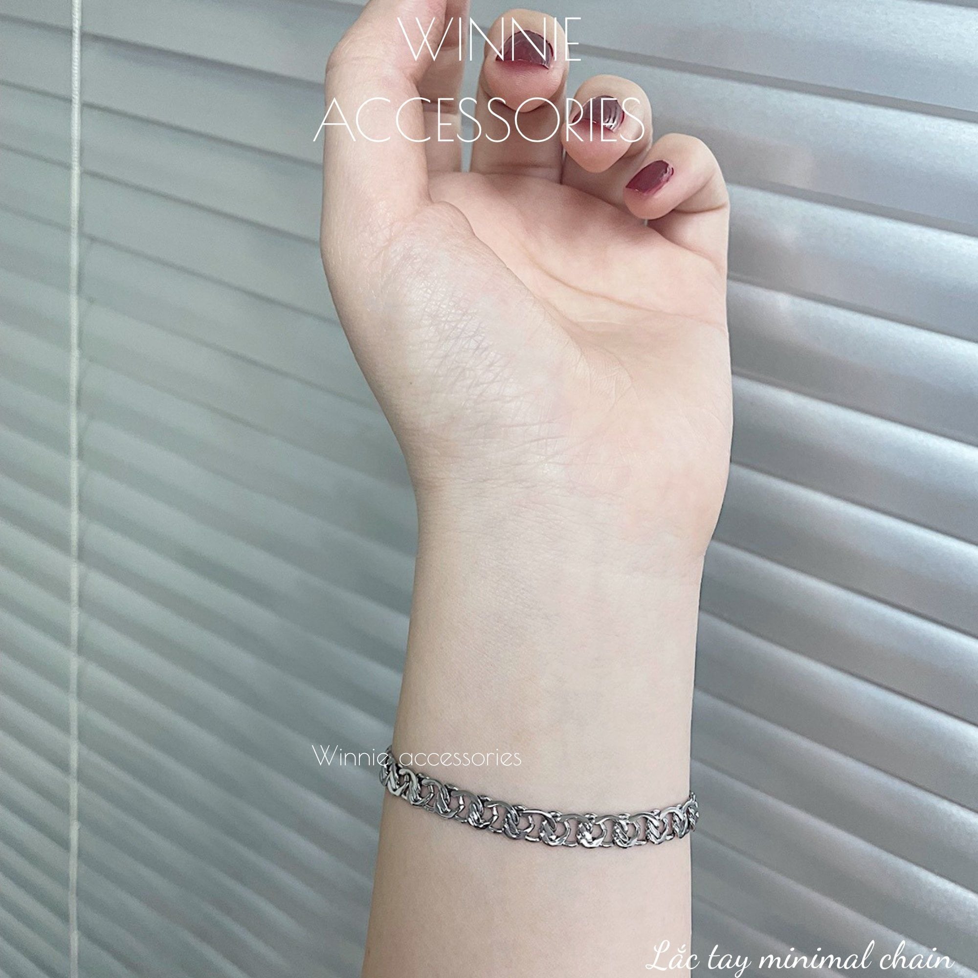  Lắc tay Titan Minimal Chain 