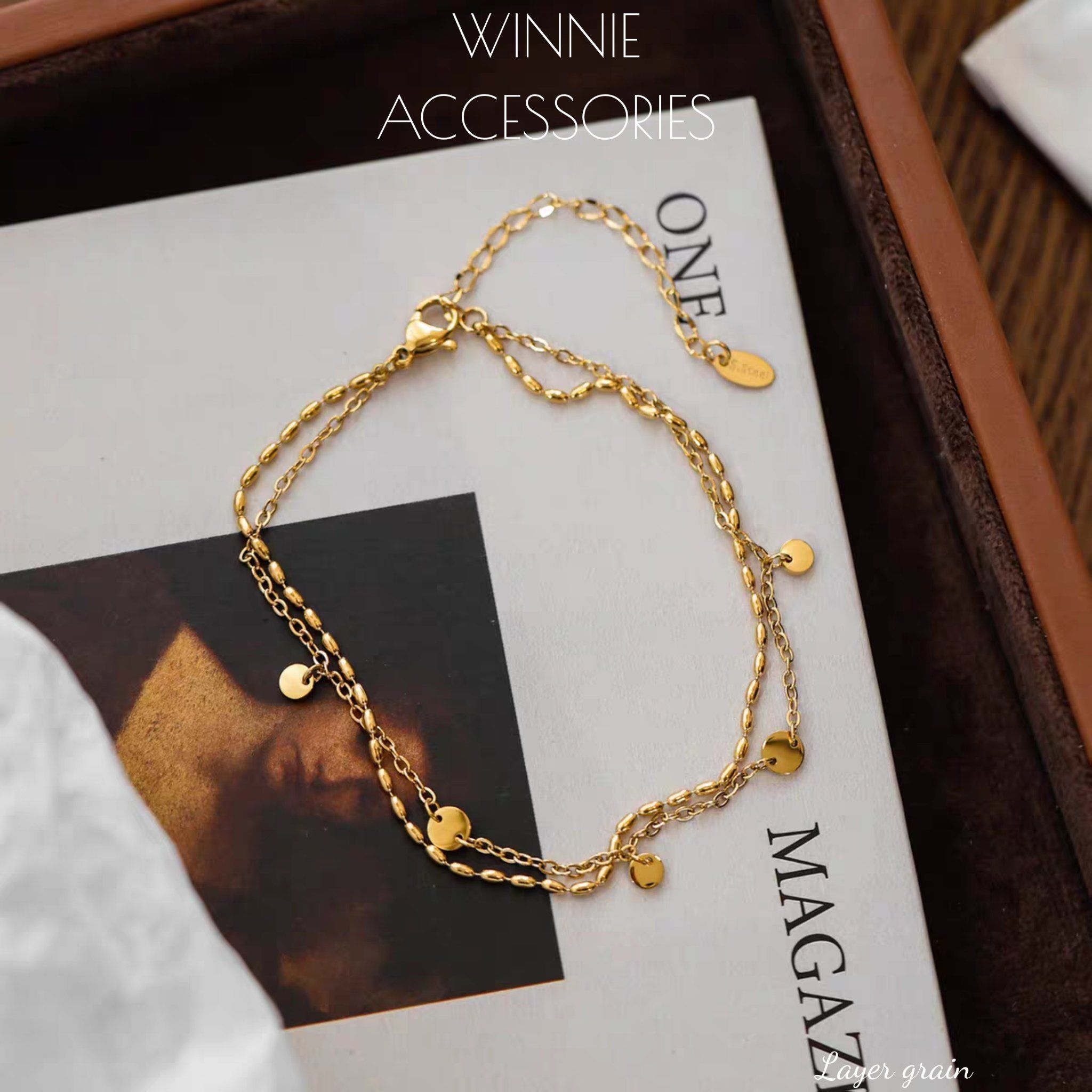  Lắc chân Titan Layer Grain 