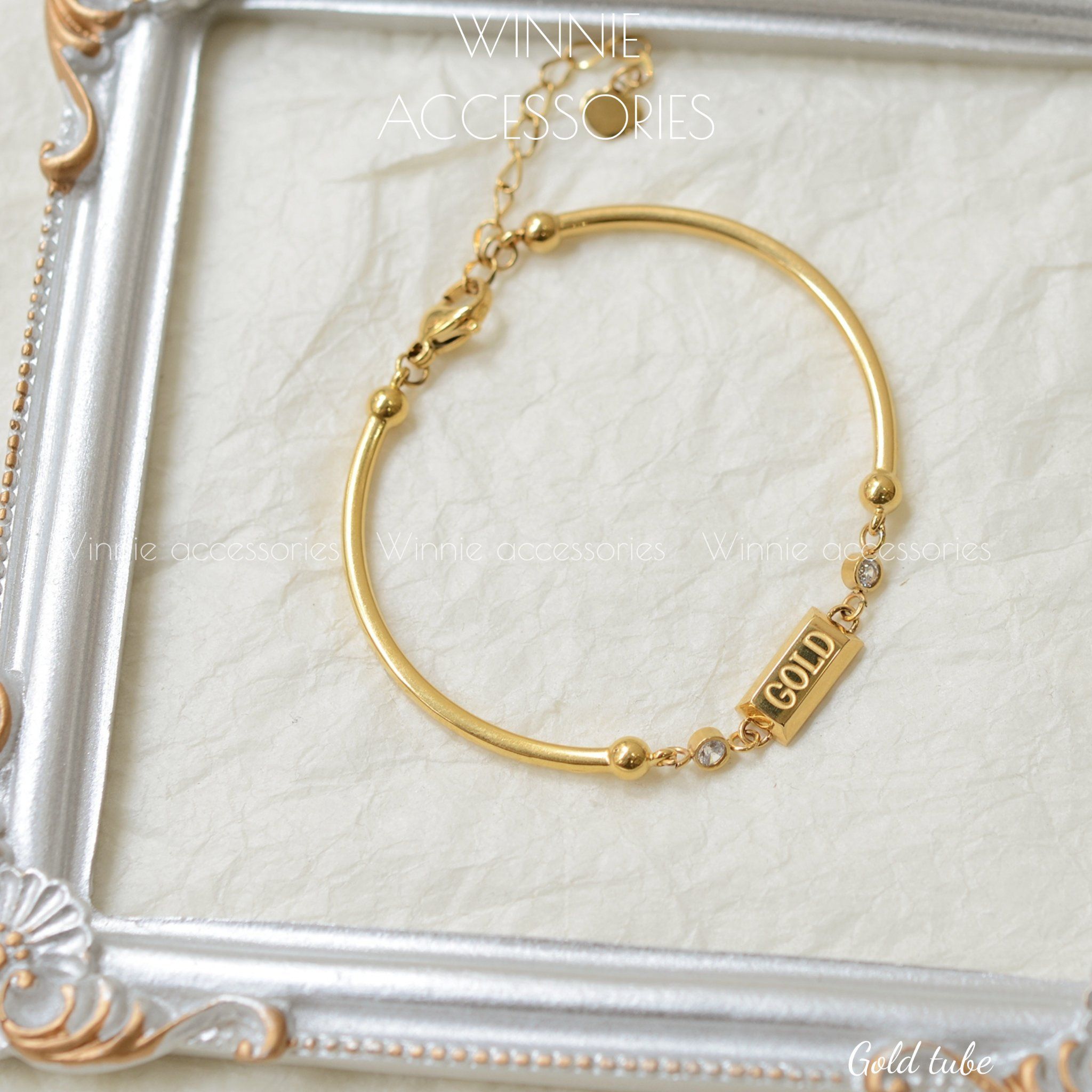  Lắc tay Titan Gold Tube 