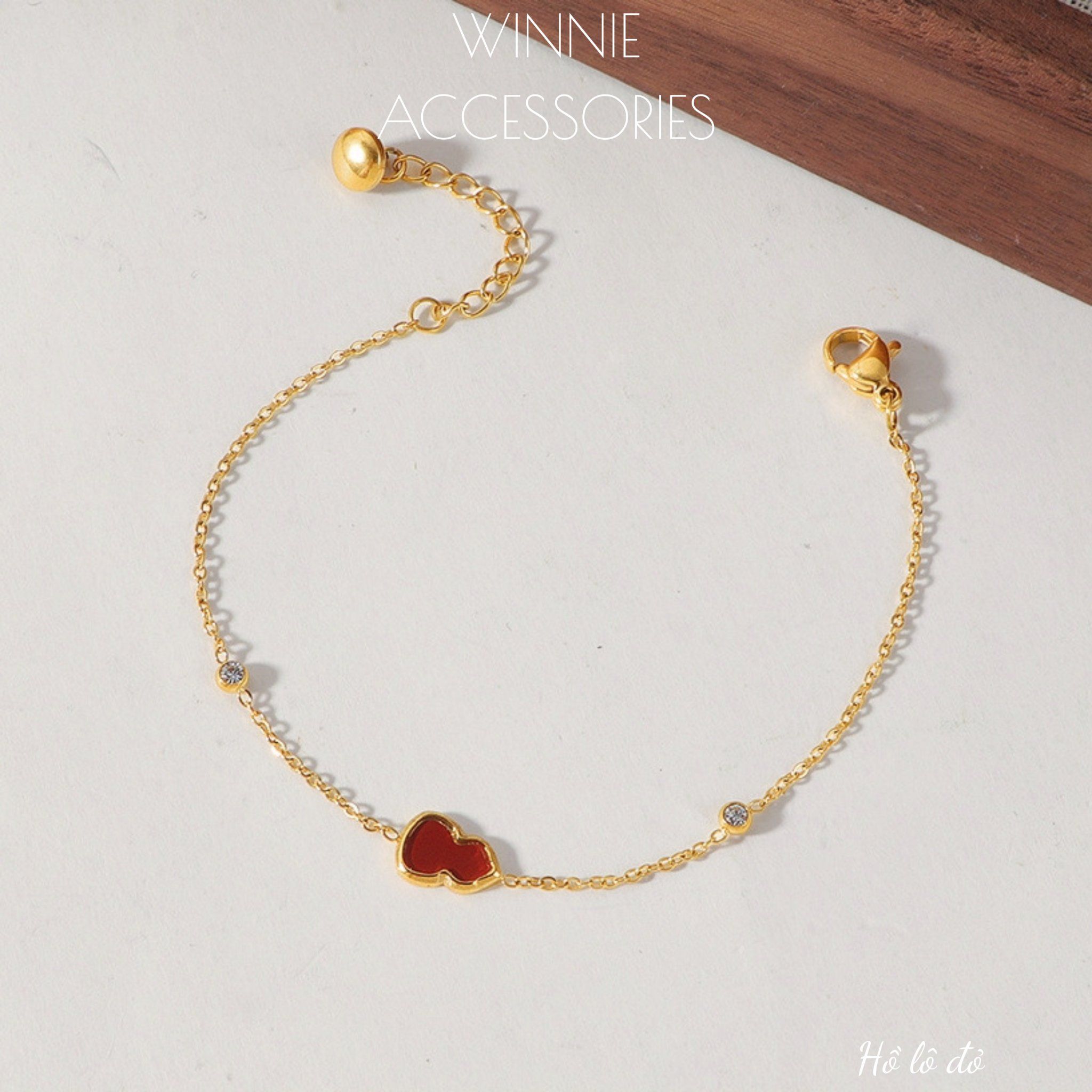  Lắc tay Titan Hồ lô đỏ 