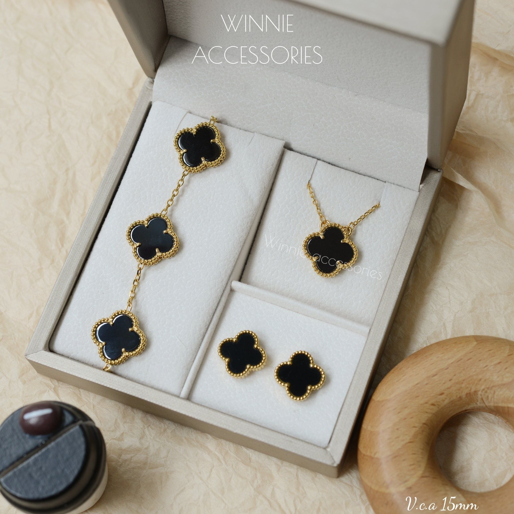  Lắc tay Titan VCA 15mm 