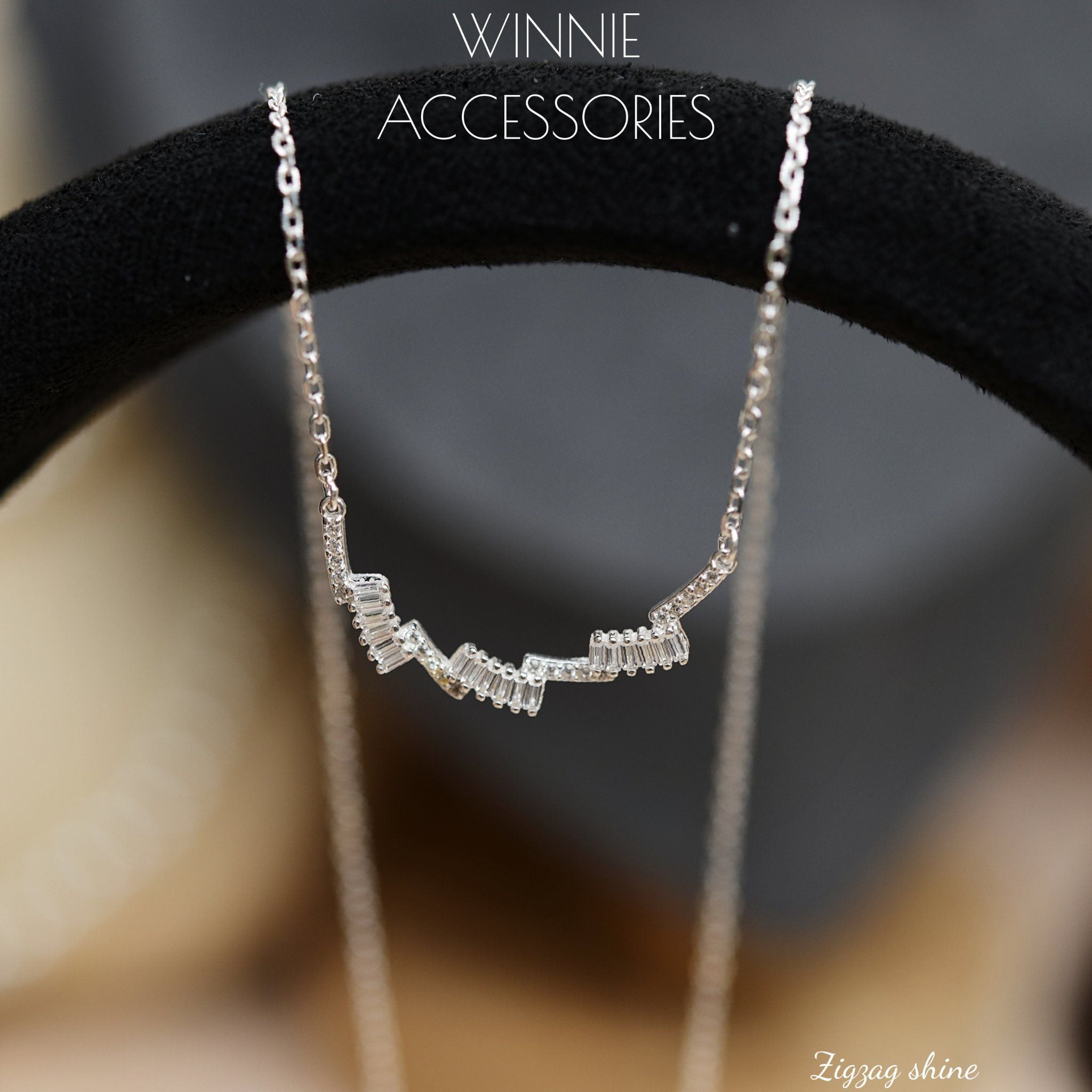  Dây chuyền Bạc S925 Zigzag Shine 