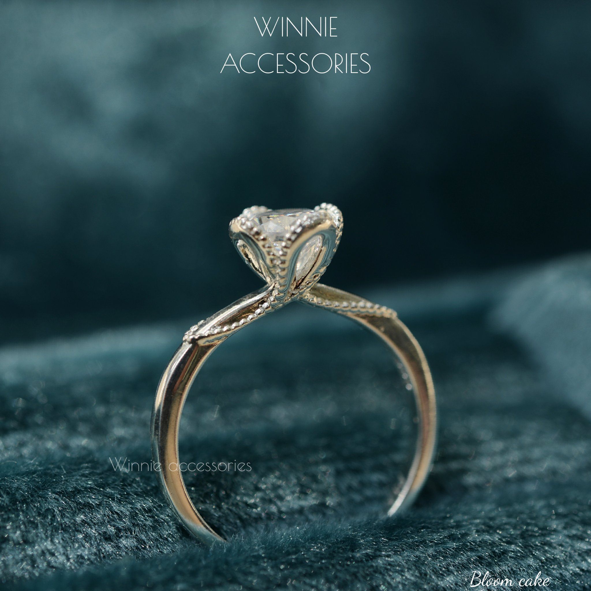  Nhẫn Bạc S925 Bloom Cake 