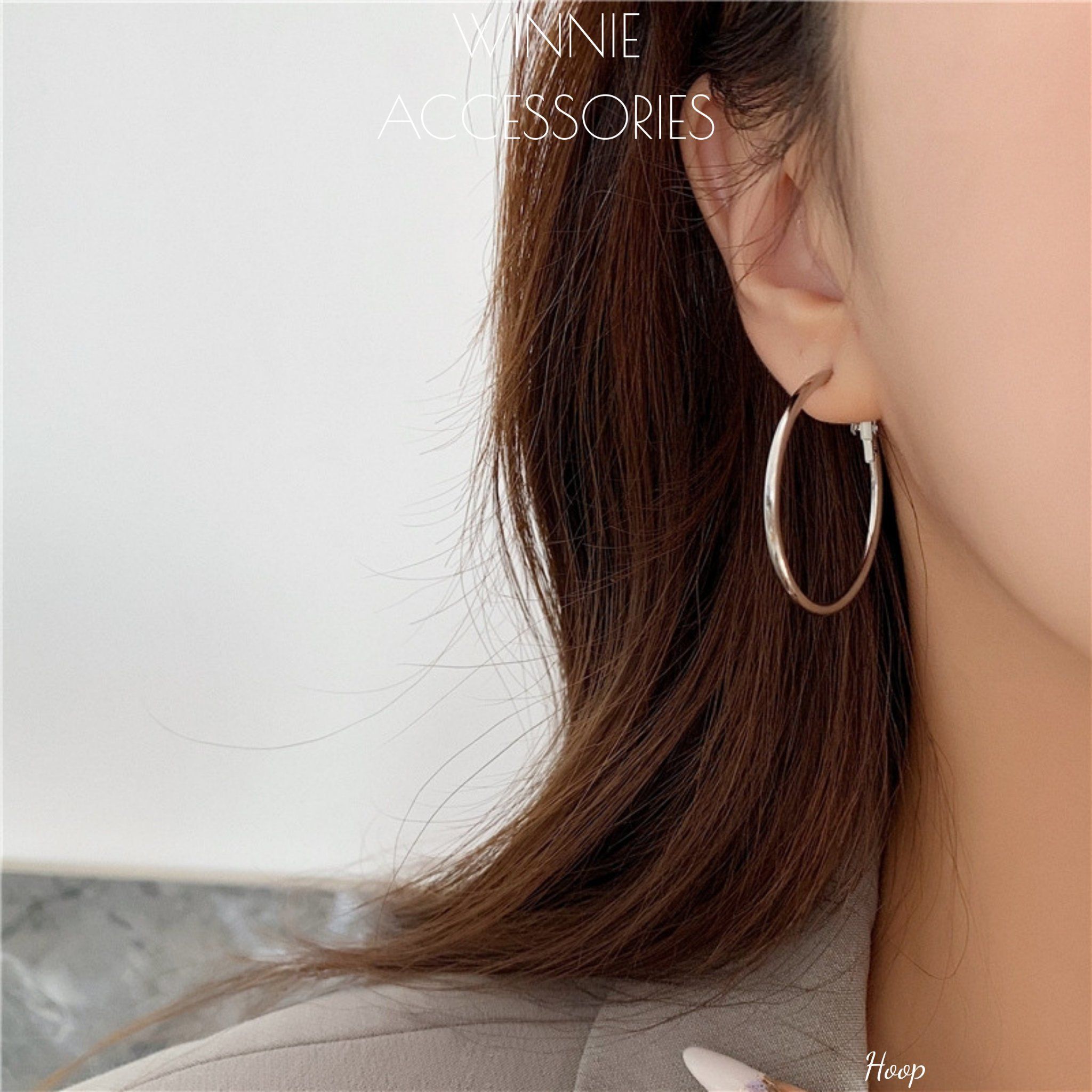  Hoa tai Titan Hoop 3.5cm 