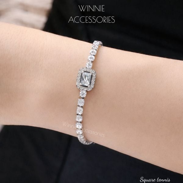  Lắc tay Titan Square Tennis 