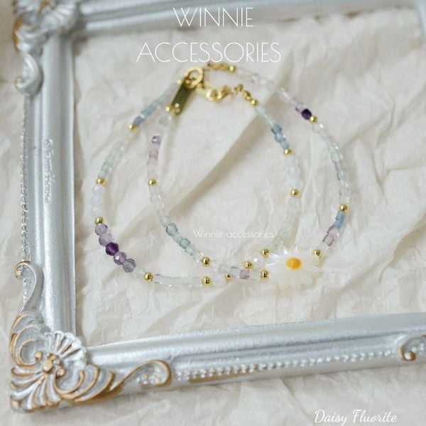  Lắc tay Titan Daisy Flourite 