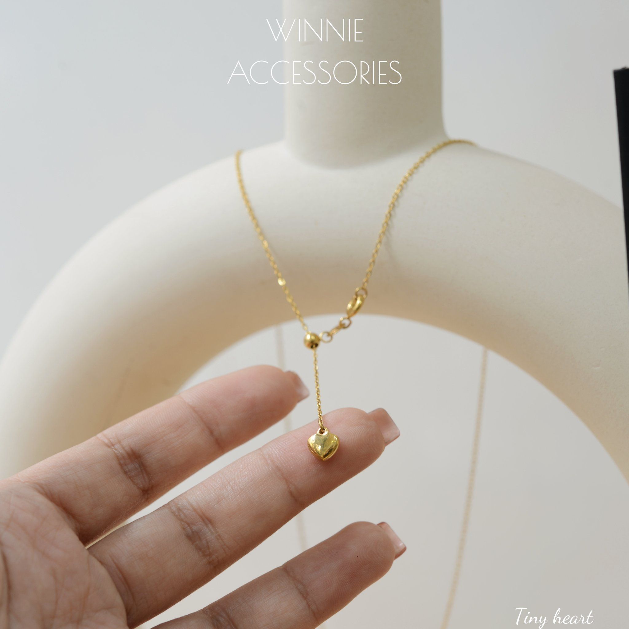  Dây chuyền Titan Tiny heart 
