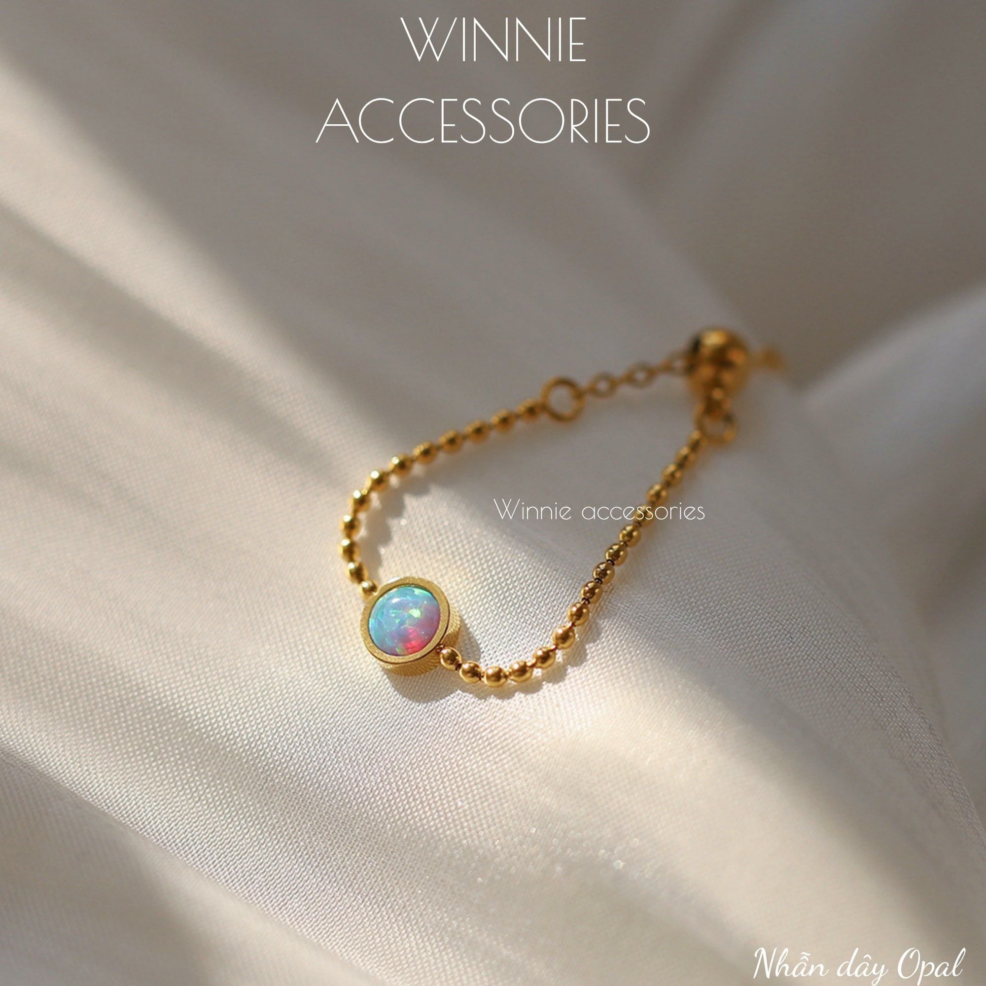  Nhẫn Titan Opal 