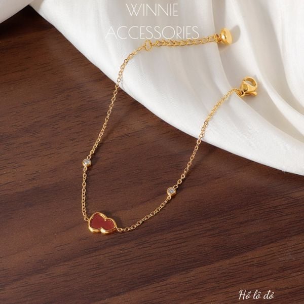  Lắc tay Titan Hồ lô đỏ 