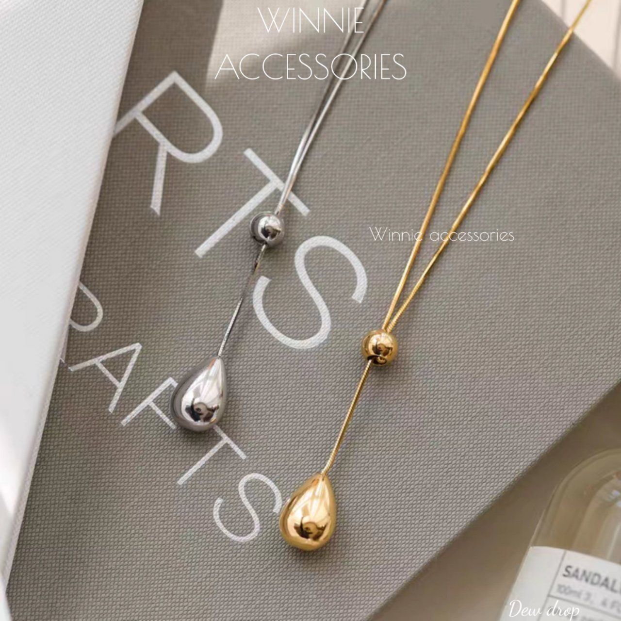  Dây chuyền Titan Dew Drop 