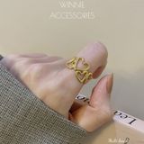  Nhẫn Titan Multi Heart 