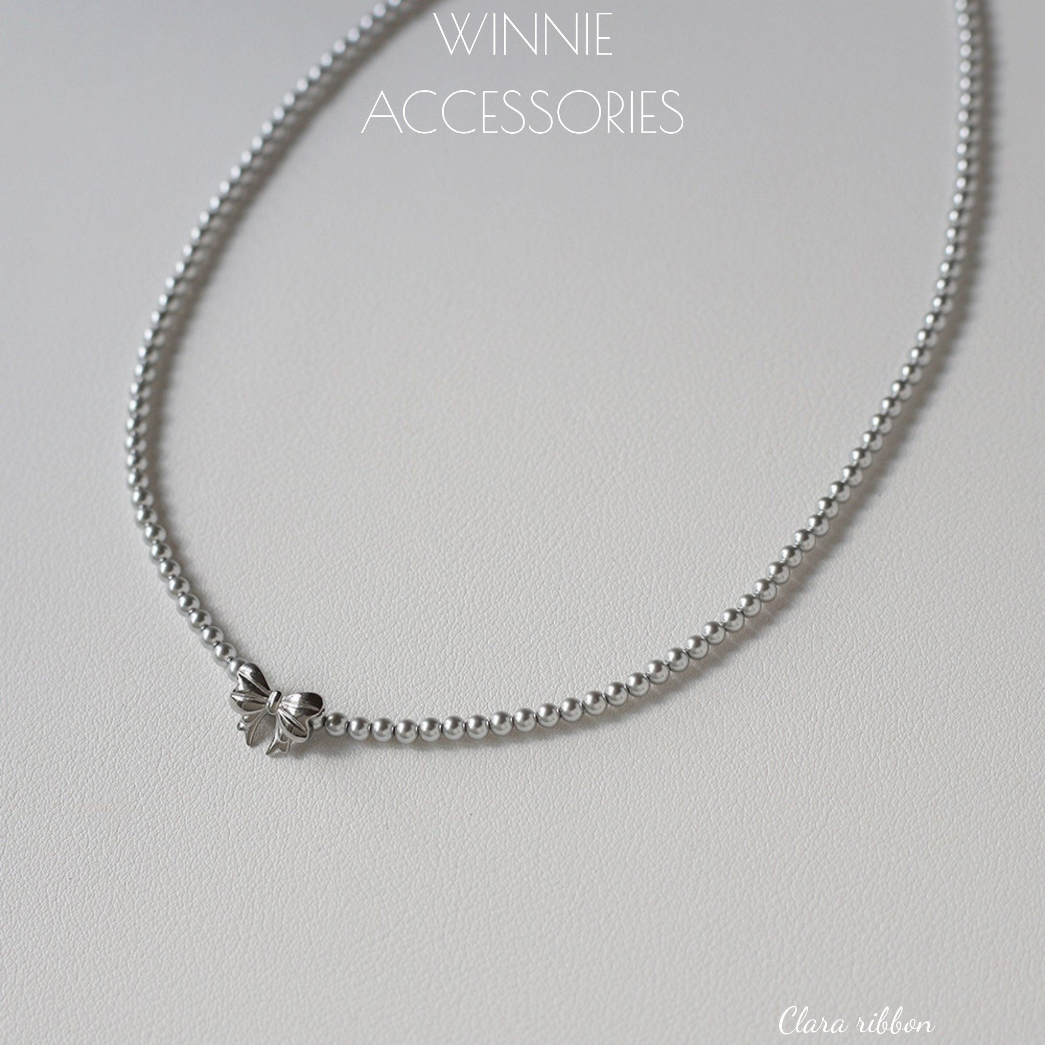  Dây chuyền Titan Clara Ribbon 