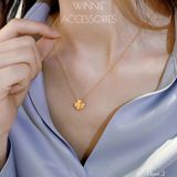  Dây chuyền titan Clover 2 