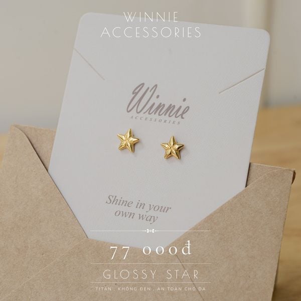  Hoa tai Titan Bi Glossy star 