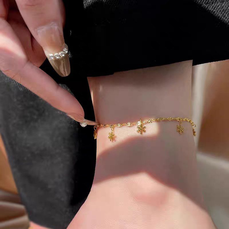  Lắc chân Titan Snowflake 