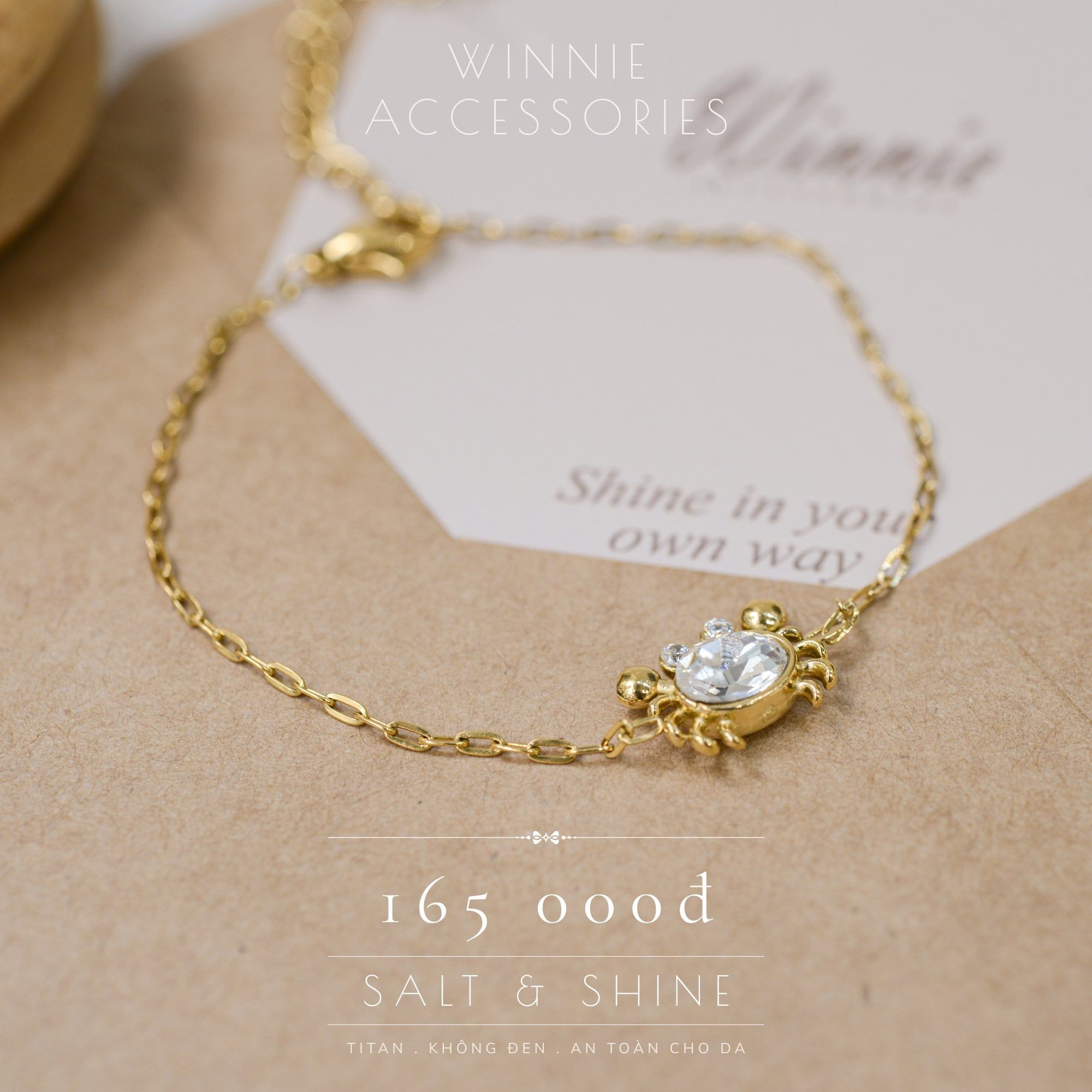  Lắc tay Titan Salt & Shine 