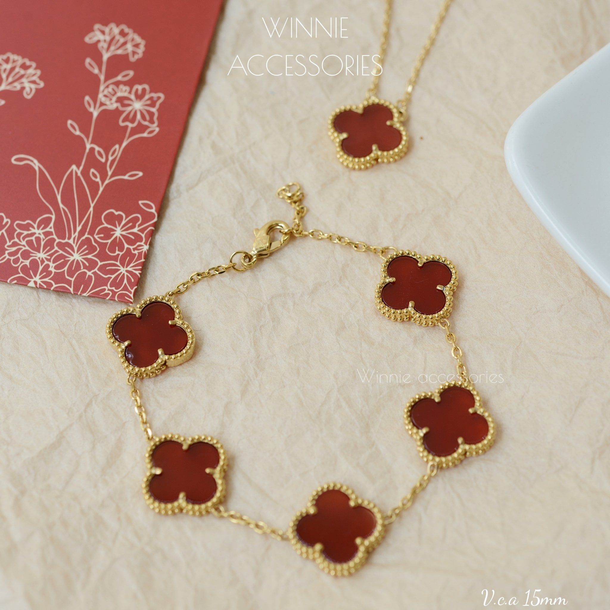  Lắc tay Titan VCA 15mm 