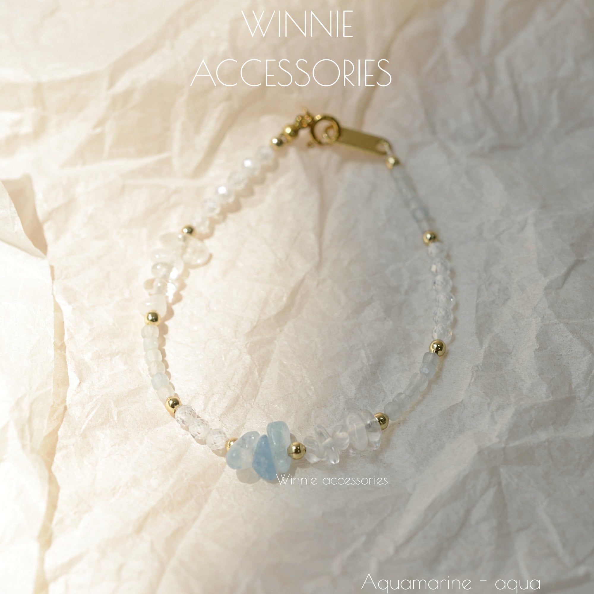  Lắc tay Titan Aquamarine 