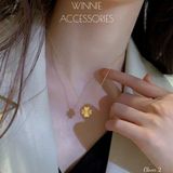  Dây chuyền titan Clover 2 