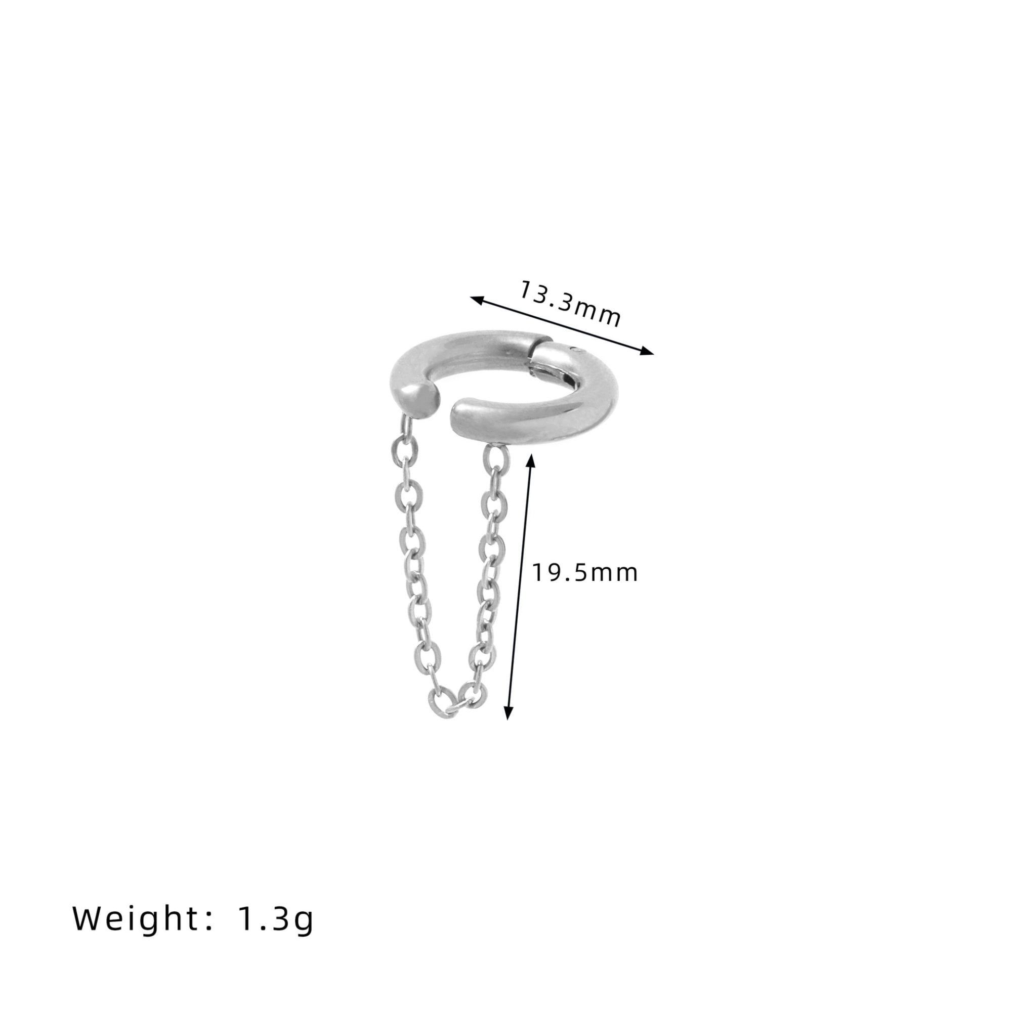  Hoa tai Titan Earcuff dây (1 chiếc) 