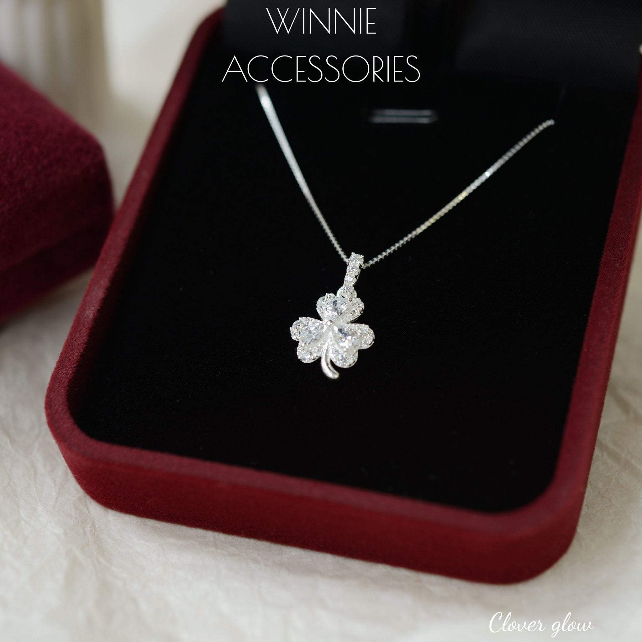  Dây chuyền Bạc S925 Clover glow 