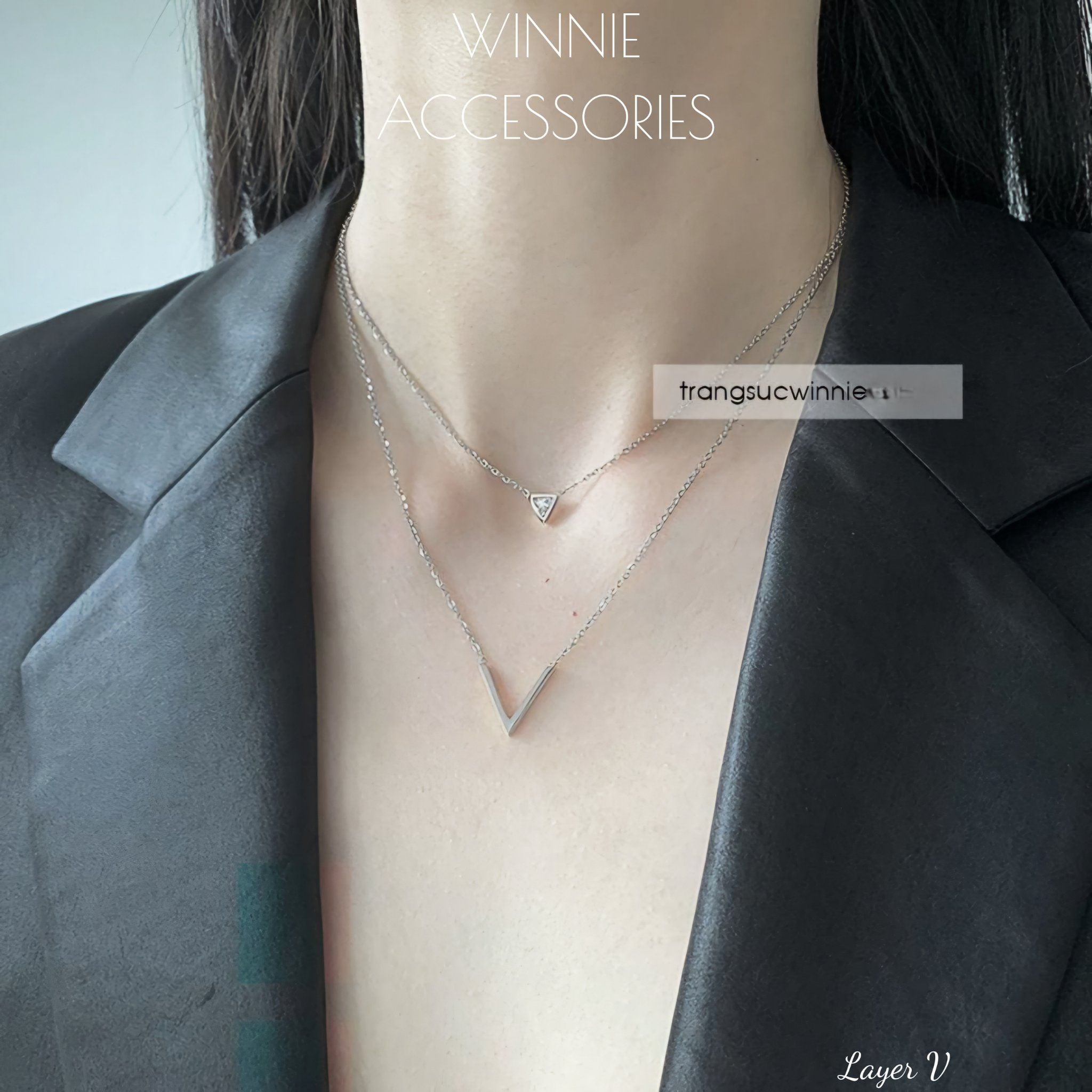  Dây chuyền titan Layer V 