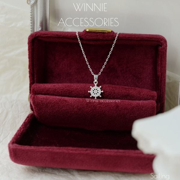  Charm Dây chuyền bạc S925 Sailing (Không kèm dây) 