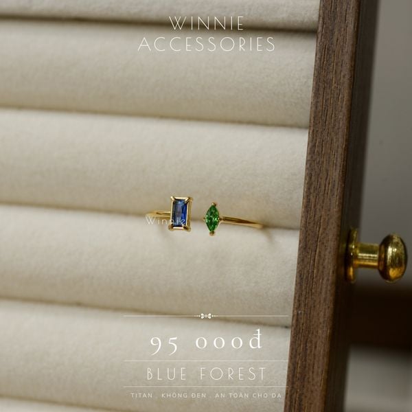  Nhẫn Titan Blue Forest 