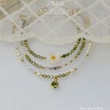  Lắc tay Titan Green Zircon Daisy 