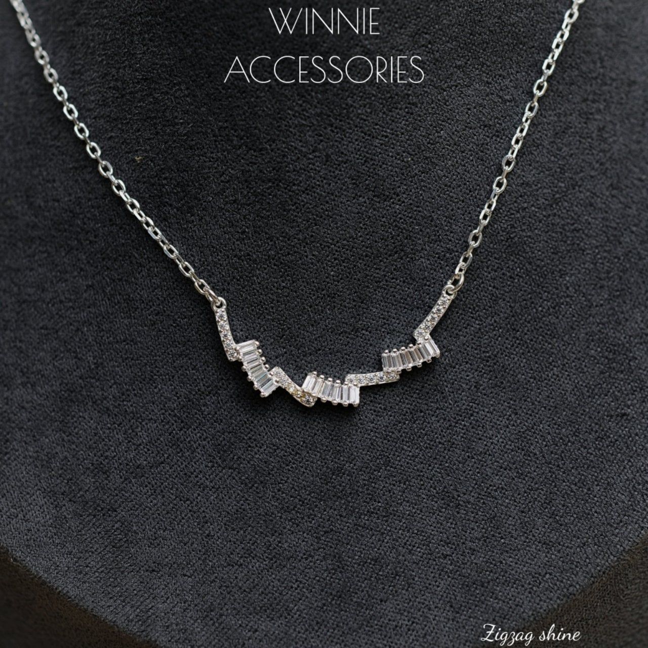  Dây chuyền Bạc S925 Zigzag Shine 