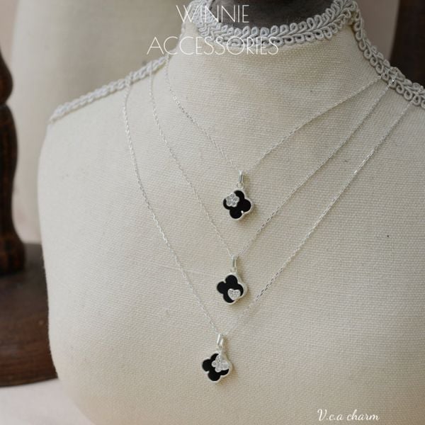  Dây chuyền bạc S925 VCA charm 