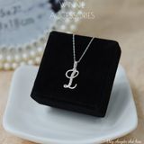  Dây chuyền Bạc S925 Chữ hoa 