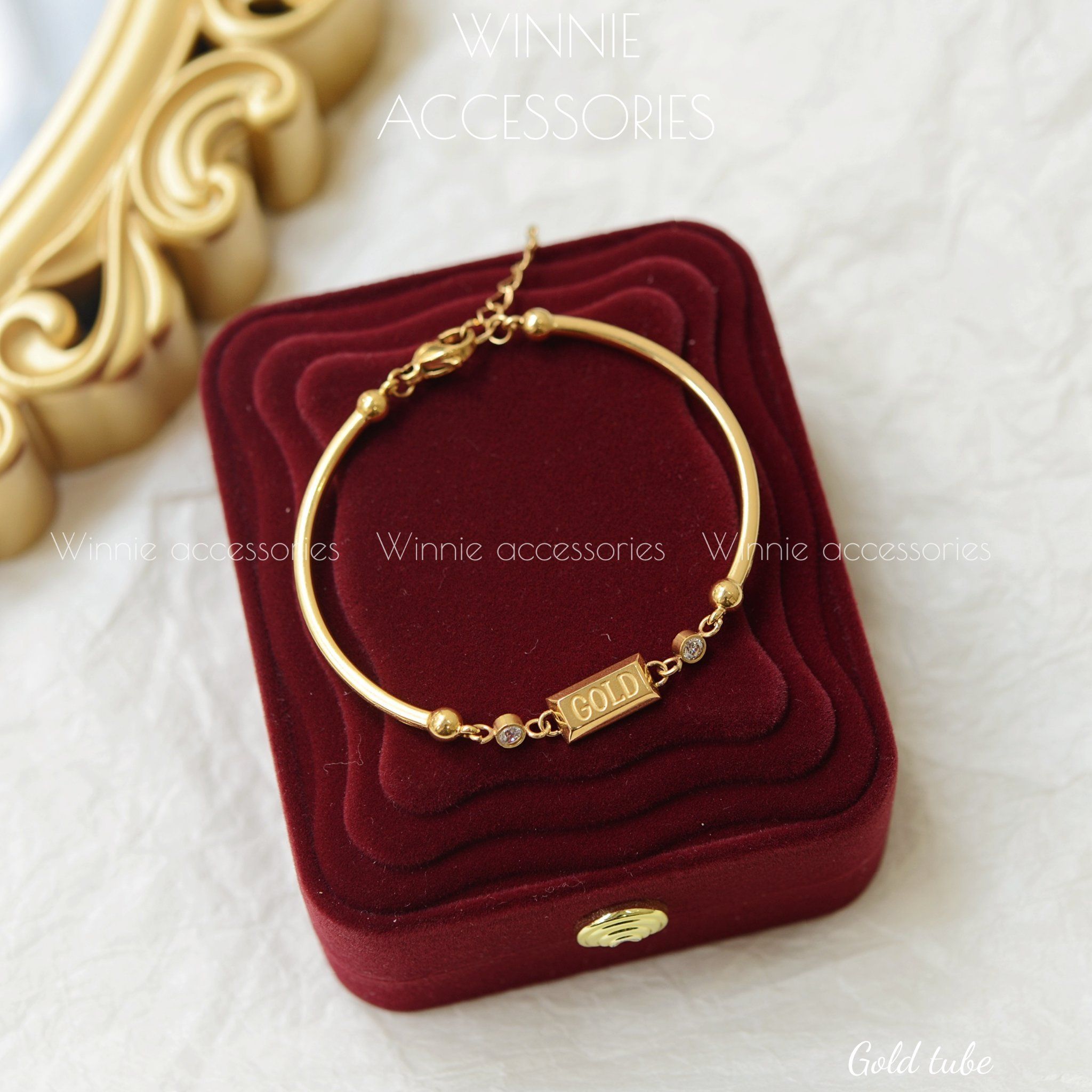  Lắc tay Titan Gold Tube 