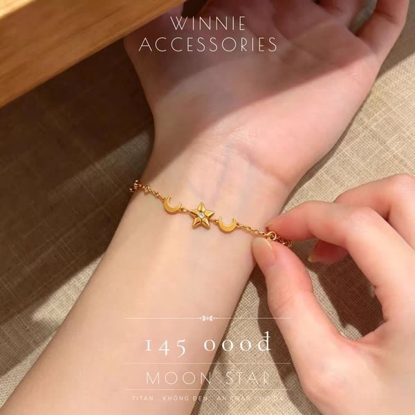  Lắc tay Titan Moon Star VG 