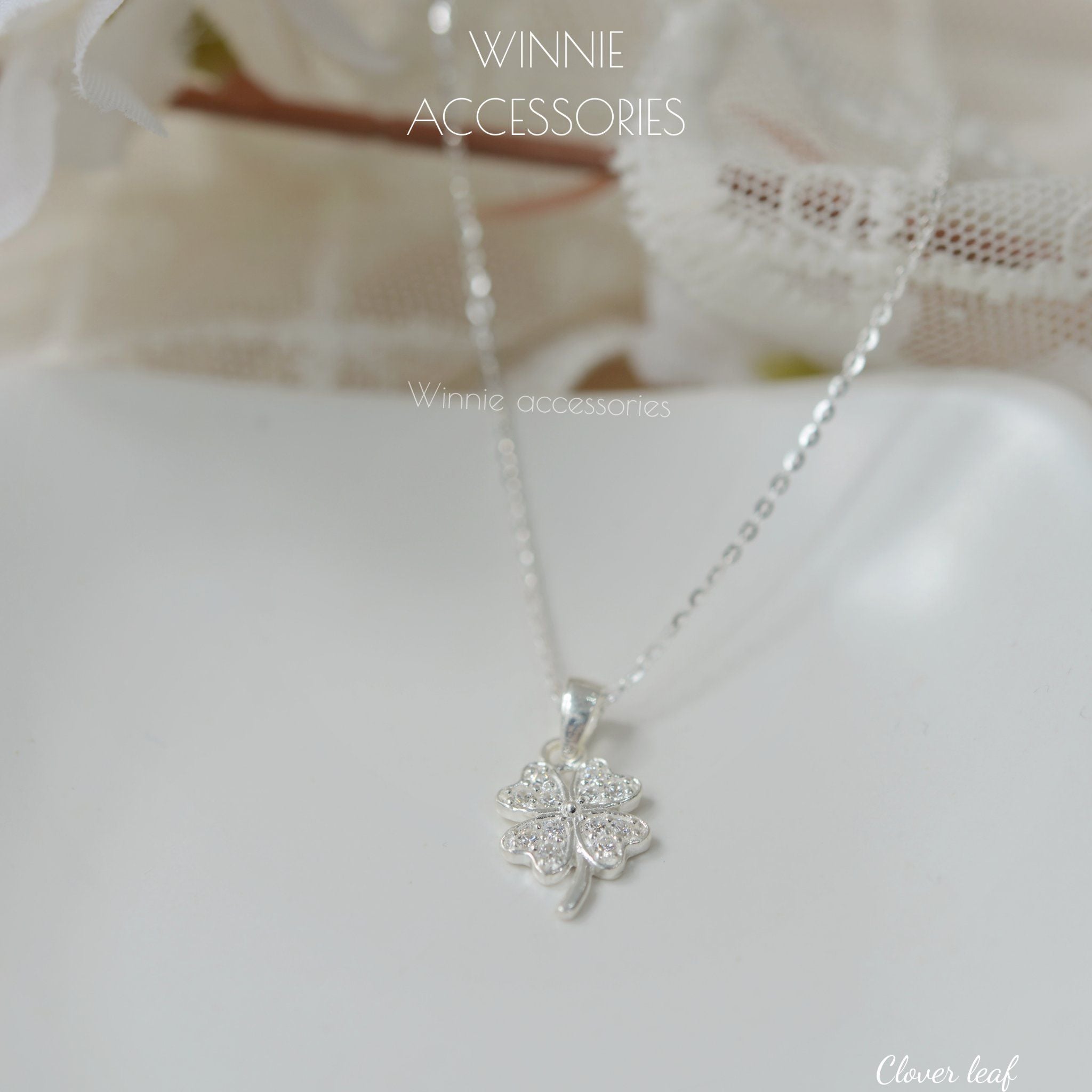  Dây chuyền Bạc S925 Clover leaf 