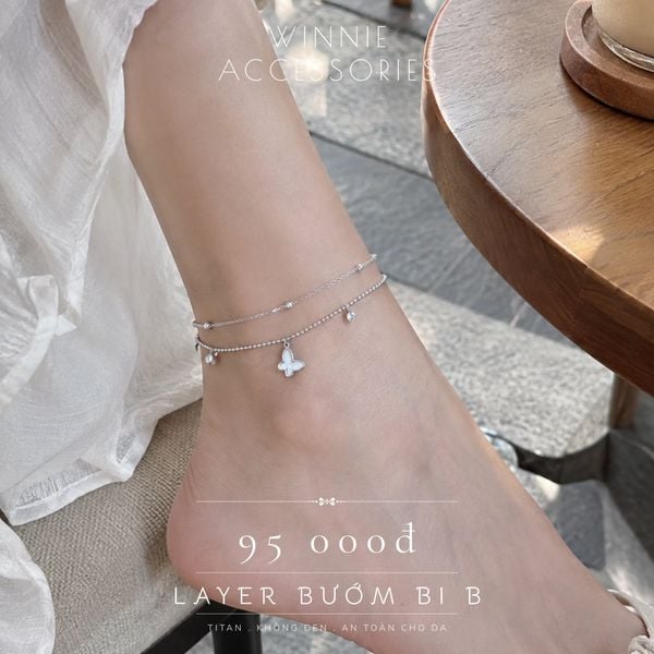  Lắc chân Titan Layer Bướm Bi B 