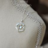  Dây chuyền Bạc S925 Marine leaf 