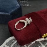  Nhẫn Bạc S925 Duo Apricot 