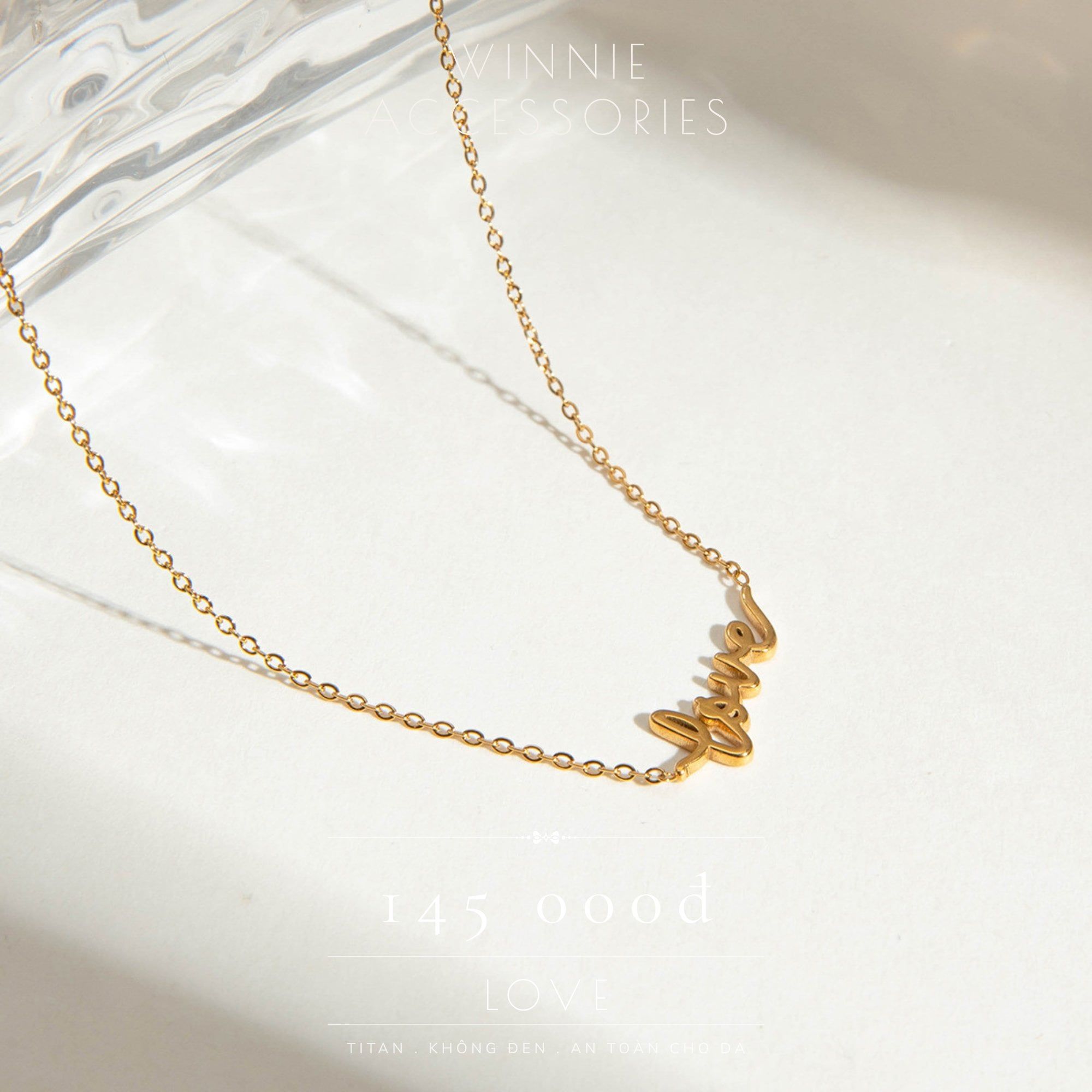  Dây chuyền Titan Love 