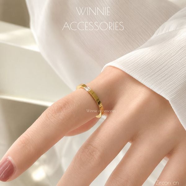  Nhẫn Titan Zircon CN 