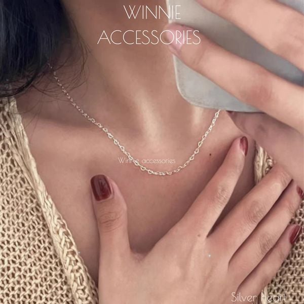  Dây chuyền Bạc S925 Silver heart 
