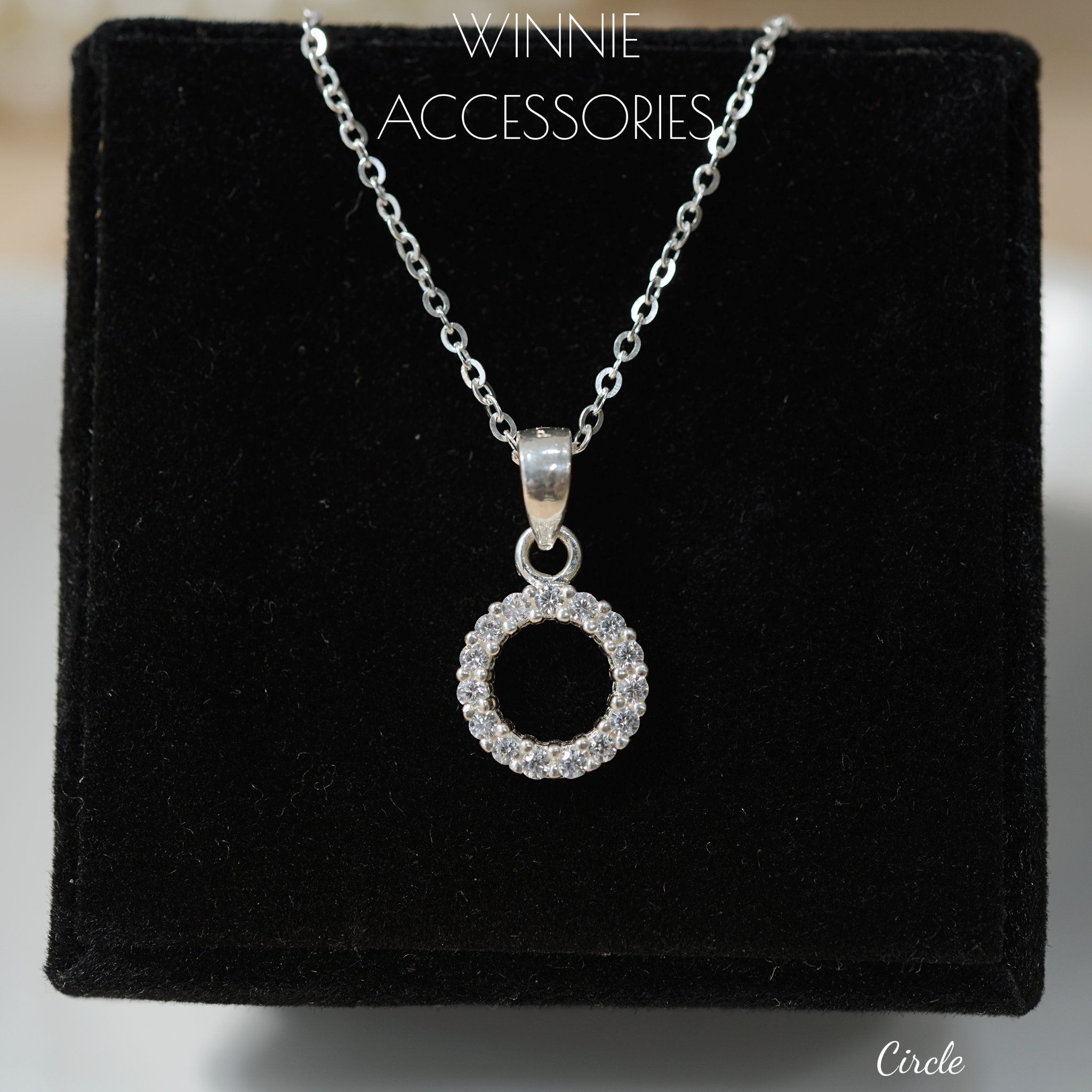  Dây chuyền Bạc S925 Circle 