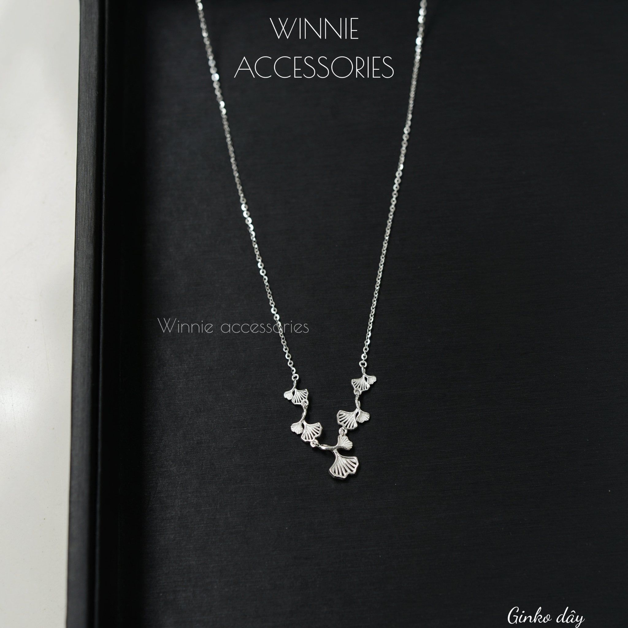  Dây chuyền Bạc S925 Ginko dây 