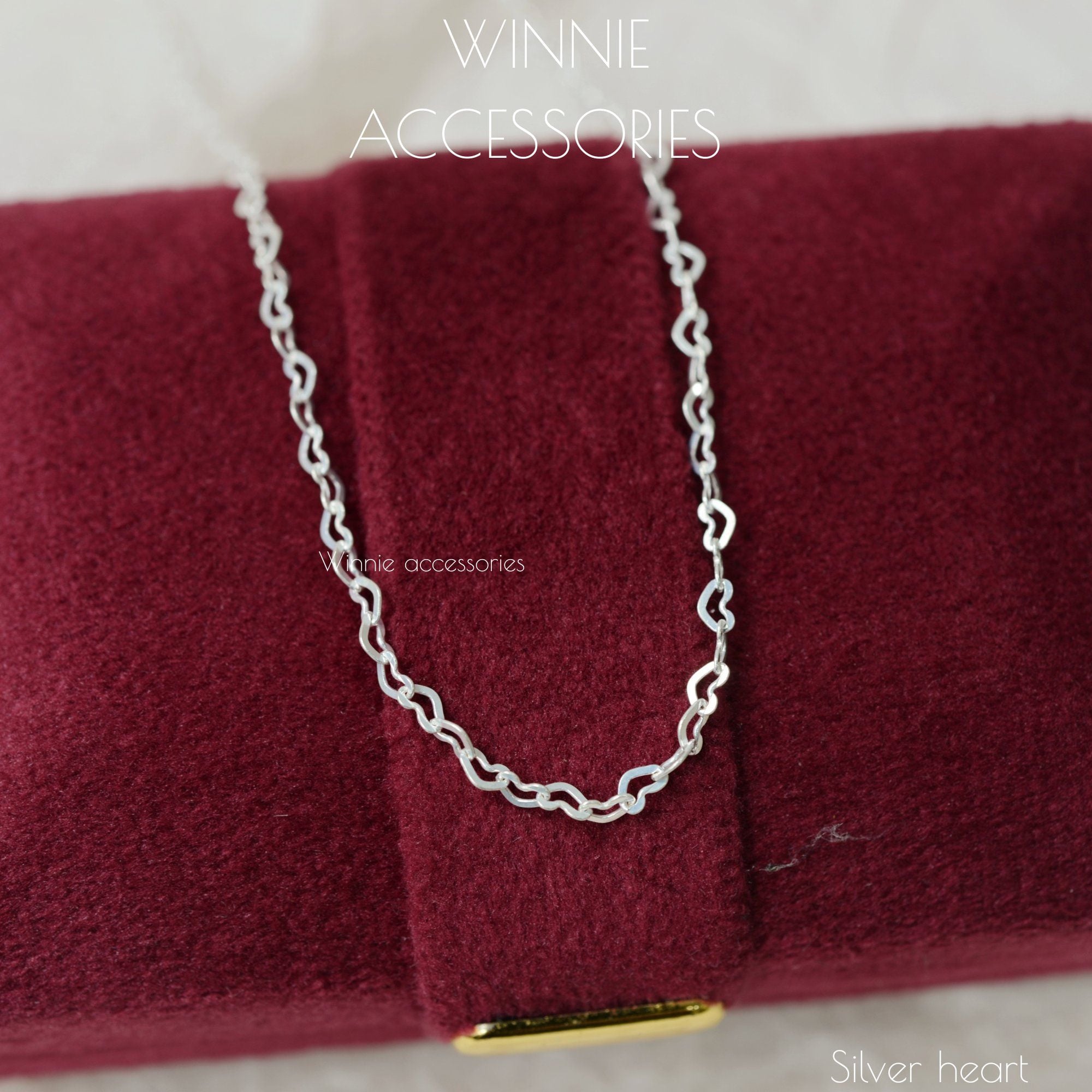  Dây chuyền Bạc S925 Silver heart 